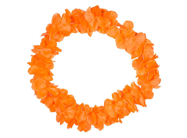 Blomsterkrans - Neon Oransje UV