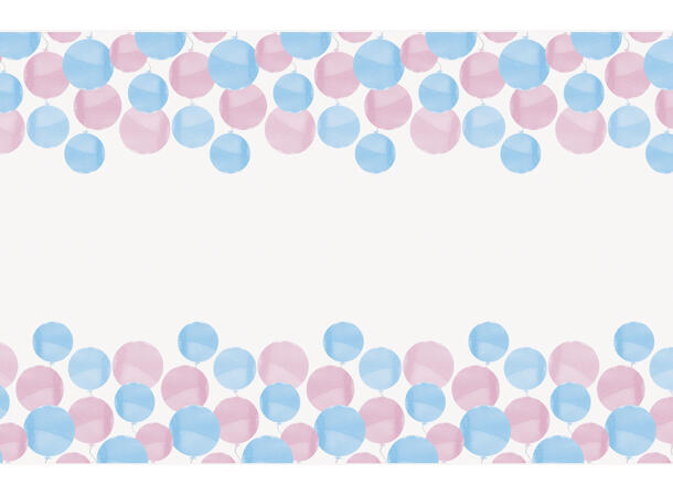 Bordduk Plast - Gender Reveal 137x214cm