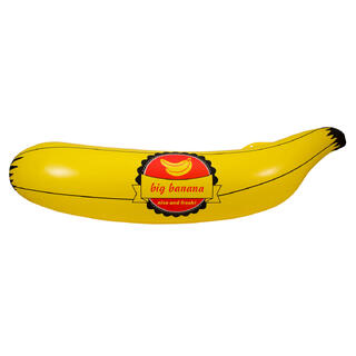 Oppblåsbar Banan Mål - 70cm