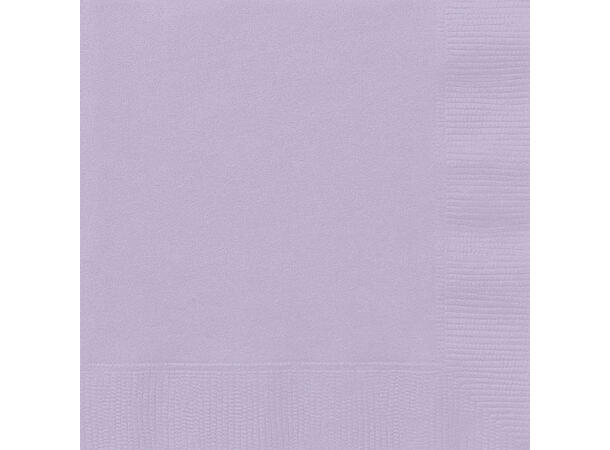 Papirservietter - Lavendel 33x33cm - 20pk