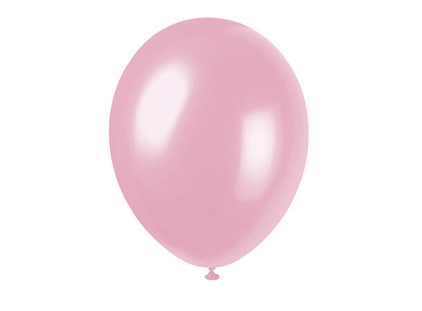 Ballonger - Perlemor Lys Rosa 30cm - 8pk