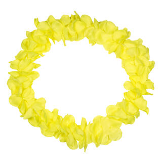 Blomsterkrans - Neon Gul UV