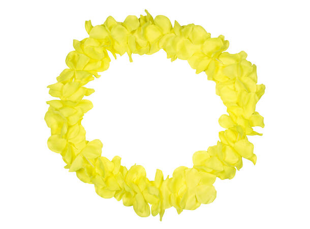 Blomsterkrans - Neon Gul UV