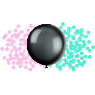 Konfettiballong - Gender Reveal Baby Shower - 60cm