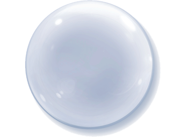 Premium Bubbleballong - Gjennomsiktig 61cm