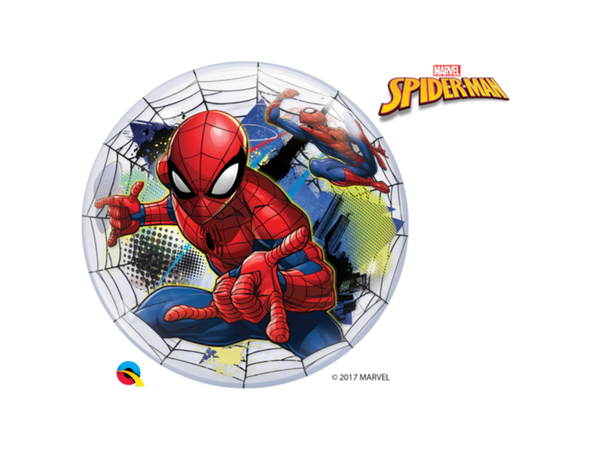 Premium Bubbleballong - Spiderman 56cm