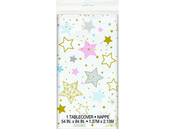 Bordduk Plast - Twinkle Little Star 137x214cm