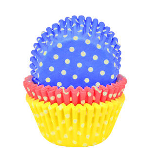 Cupcake Former - Polka Dots 12pk