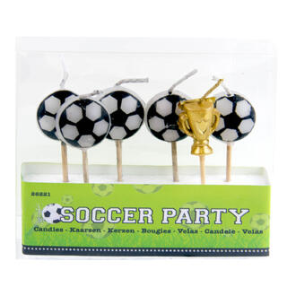 Kakelys - Fotball Pokal 6pk