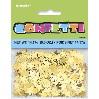 Konfetti - Stjerner Gull 14g