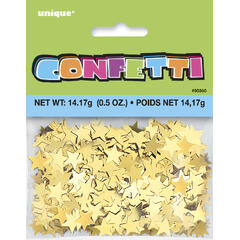 Konfetti - Stjerner Gull 14g