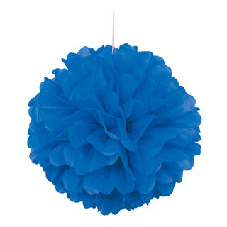 Pom Pom - Blå 40cm