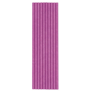 Sugerør - Rosa - Papp 20cm - 10pk