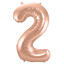 Tallballong - Nummer 2 - Rosegull 86cm