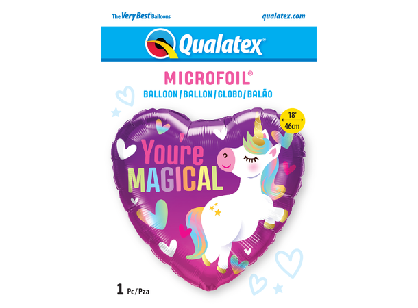 You're Magical - Unicorn 1 Folieballong - 46cm (18") 