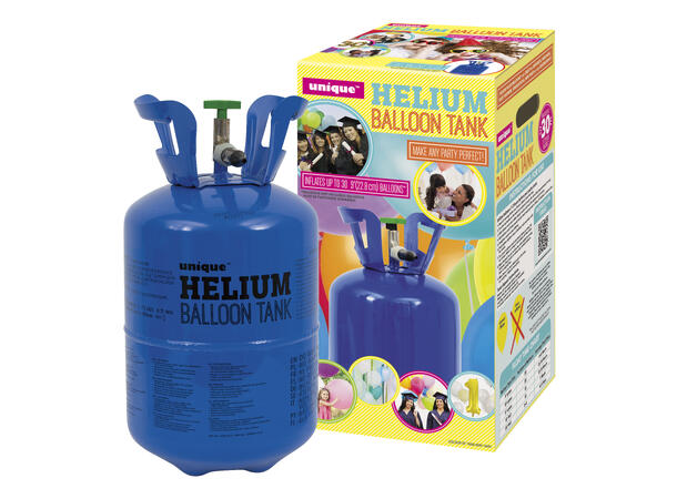 Heliumtank 1 Tank - 30 x 23cm Ballonger- (ca 150 l)