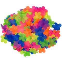 Konfetti - Blomsterblader Neon 300pk