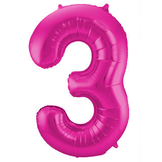 Tallballong - Nummer 3 - Rosa 86cm