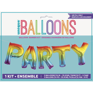 Ballongbanner - Party 41cm