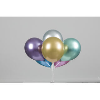 Ballonger - Assortert Metallic 28cm - 6pk