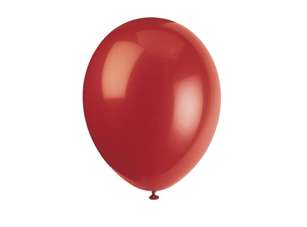 Ballonger - Rød 30cm - 50pk