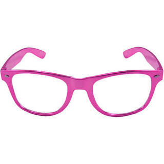 Briller - Blues Brothers - Magenta Rosa Plast