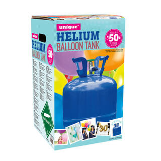 Heliumtank 1 Tank - 50 x 23cm Ballonger (Ca 320l)
