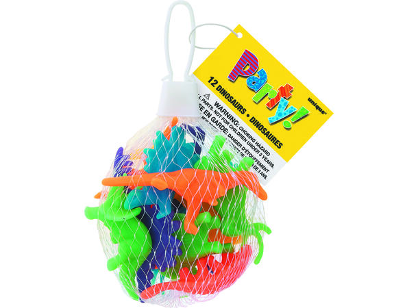 Pinata Filler - Dinosaurer 12pk 