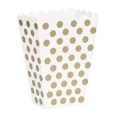 Popcorn Box - Gull Dots 8pk