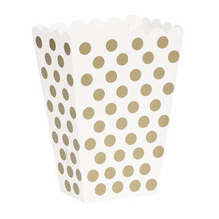 Popcorn Box - Gull Dots 8pk