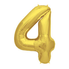 Tallballong - Nummer 4 - Gull 86cm