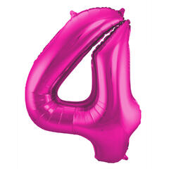 Tallballong - Nummer 4 - Rosa 86cm