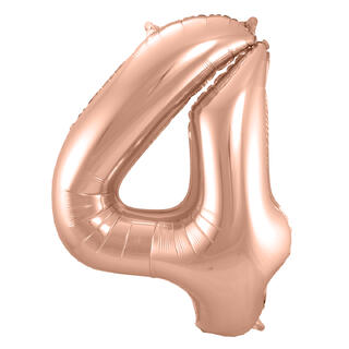 Tallballong - Nummer 4 - Rosegull 86cm