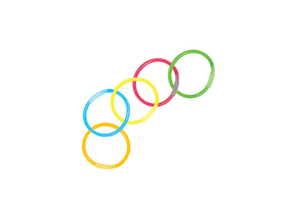 Glowstick armbånd - Miks 1 Rør med 15 glowstick - 20cm