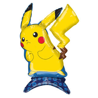 3D-ballong - Pikachu 1 Folieballong for luft - 45x60cm