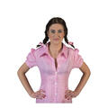 Bluse - Oktoberfest - Hvit/Rosa 1 Bluse dame