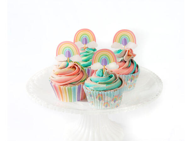 Cupcakeformer - Pastel Rainbow 3.2x4.8cm - 75pk 