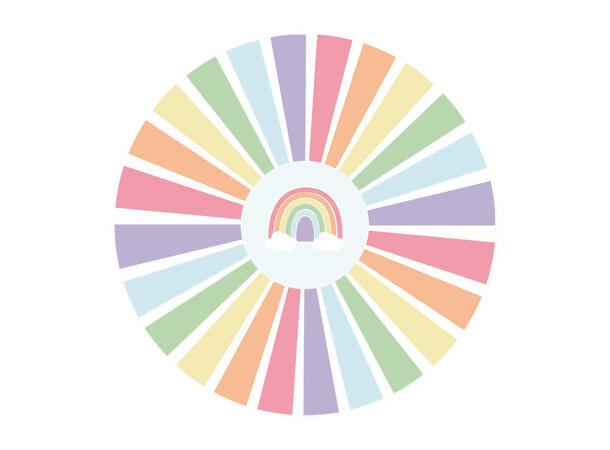 Cupcakeformer - Pastel Rainbow 3.2x4.8cm - 75pk