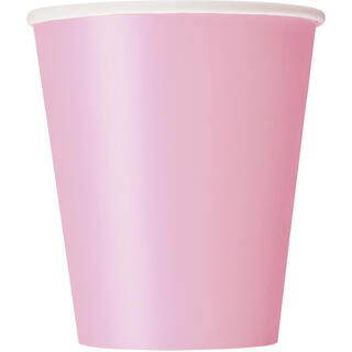 Ensfarget Lys Rosa 14 Kopper i papp - 2,5dl