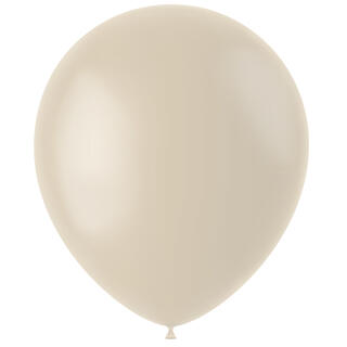 Gummiballonger - Creamy Latte 10 Gummiballonger - 33cm (13")