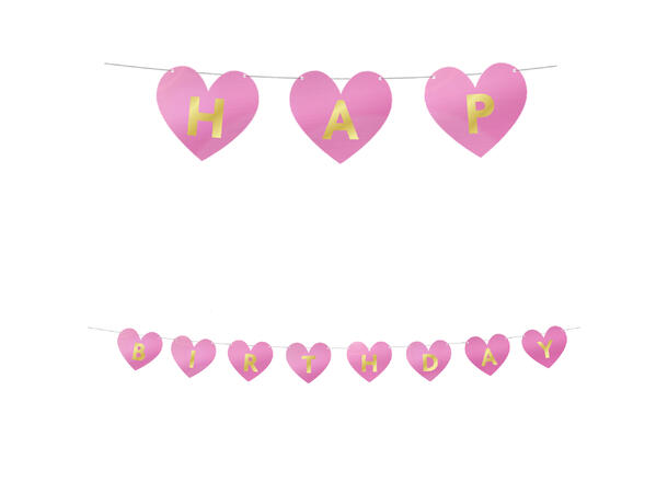 My Little Princess 1 FSC - "Happy Birthday" - Leddbanner