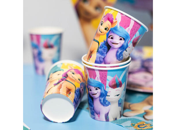 Tallerkener - My Little Pony - Papp 18cm - 8pk