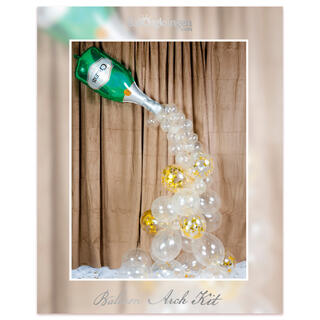 Ballongbuekit - Cheers 1 Ballongdekorasjon av gummiballonger