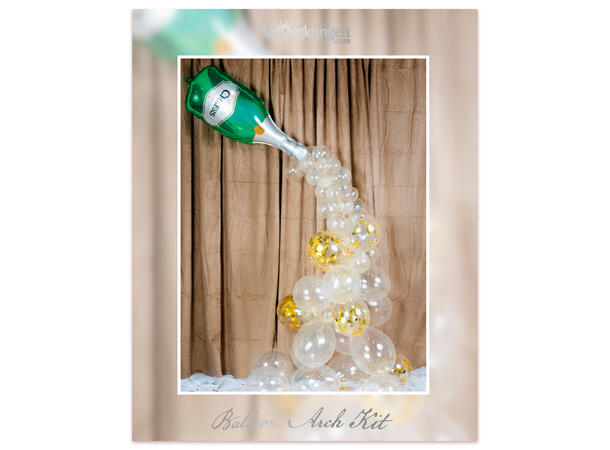 Ballongbuekit - Cheers 1 Ballongdekorasjon av gummiballonger 