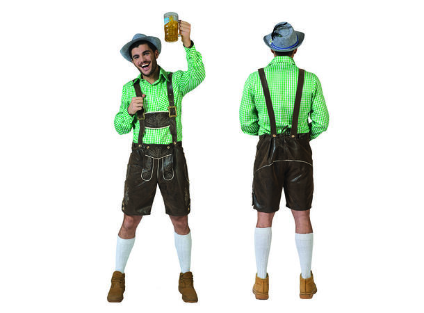 Bukser og seler - Oktoberfest - Anton 1 Sett - Str 52-54 