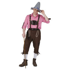 Lederhosen - Oktoberfest - Rolf 1 Sett - Bukser med seler