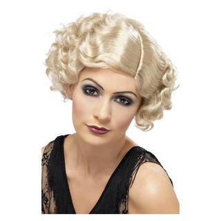 20-talls parykk kort - Blond 1 Parykk til dame