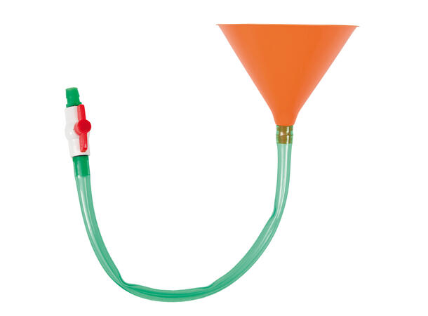 BEER PONG 1 slange med trakt og stoppekran