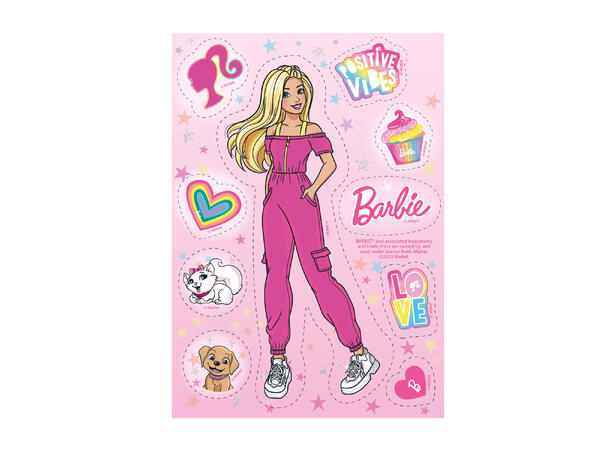 Barbie 1 Ark med spiselig kakedekor - sukkerfri