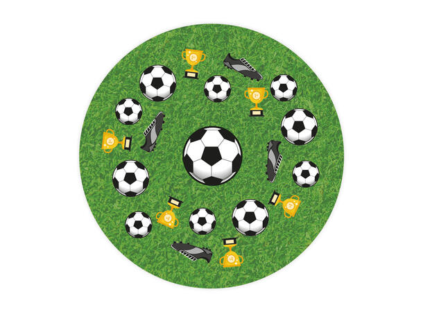Cupcakeformer - Fotball 3.2x4.8cm - 75pk 